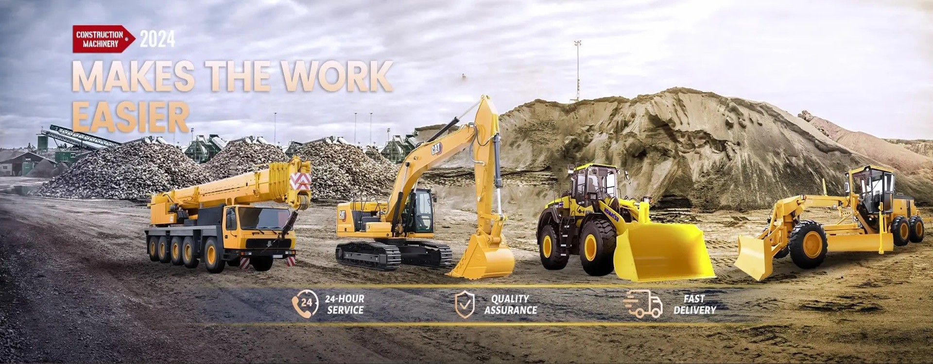 calidad Máquina de construcción Vehículo fábrica